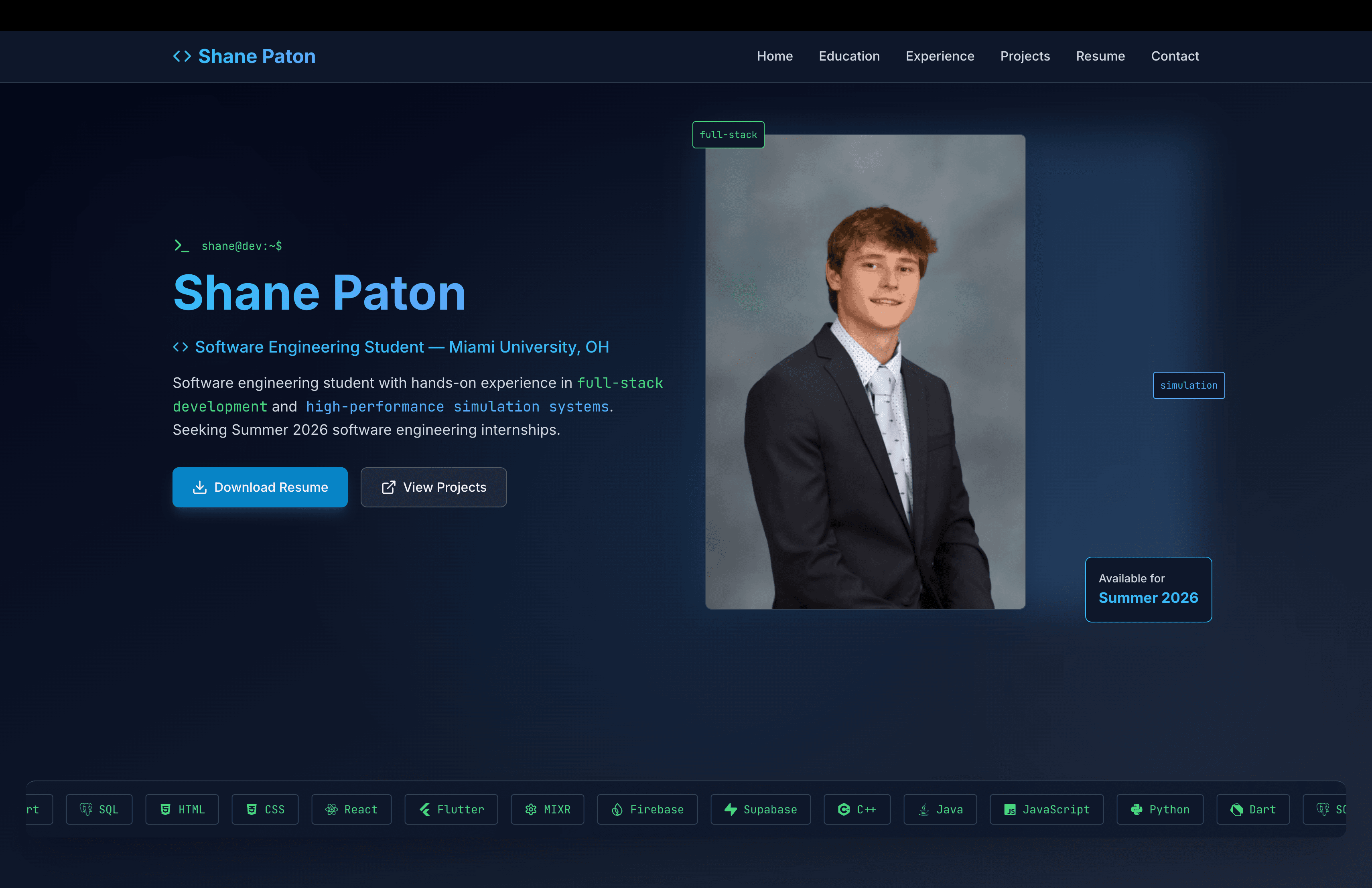 Personal Website